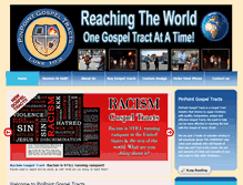 Tablet Screenshot of gospeltract.org